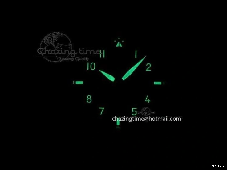 MIROTIME 0204 Cozy Pilot Chrono SS IW387802 V6F 1:1 Best Edition On Brown Leather Strap A 7323